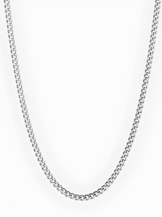 5mm Cuban Chain (Silver)