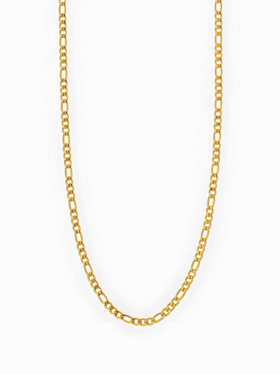 5mm Figaro Chain (Gold)