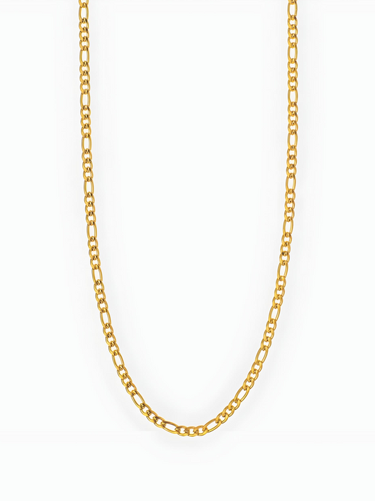 5mm Figaro Chain (Gold)