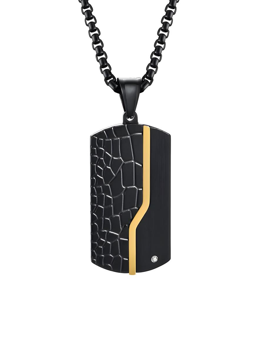DC Tag Pendant Necklace