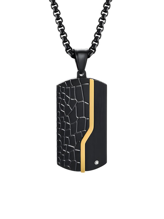 DC Tag Pendant Necklace