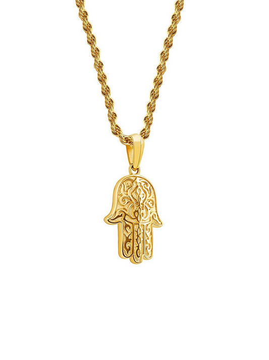 Hamsa Pendant Necklace